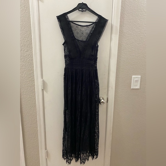 Black Sheer Dress Zara Maxi Dress Zara Sheer Dress Polka Dot White Dress  Zara Black Polka